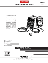Lincoln Electric IM759 User manual