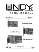 Lindy RS-422/485 User manual