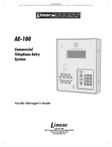 Linear AE-100 Owner's manual