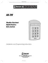 Linear AK-2W User manual