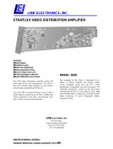 Link electronic Starflex 3550 User manual