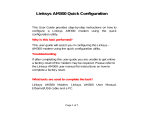 Linksys AM300 User manual