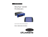 Linksys Instant EtherFast EPSX3 User manual