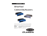 Linksys BEFSR41 - EtherFast Cable/DSL Router User manual