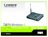 Linksys WRV54G User manual