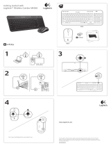 Logitech Wireless Combo MK360 User manual