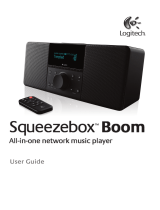 Logitech Squeezebox Boom Owner's manual