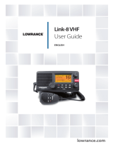 Lowrance Link-8 VHF User manual