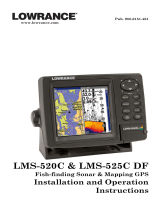 Lowrance LMS-525C DF User manual
