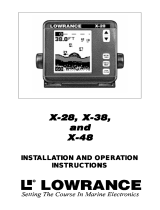 Lowrance X-28 User manual