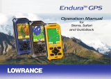 Lowrance Endura (Safari) Owner's manual