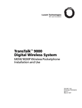 Lucent Technologies TransTalk 9000 User manual