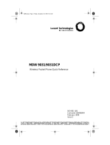 Lucent Technologies MDW 9031DCP User manual