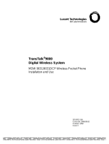 Lucent Technologies MDW 9031 User manual