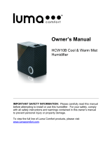 Luma Comfort HCW10B Owner's manual