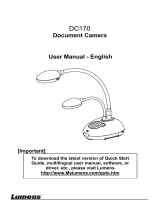 Lumens DC170 User manual