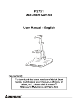 Lumens Technology PS751 User manual