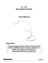 Lumens DC190 User manual