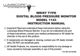 Lumiscope 1143 User manual