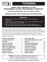 Lux Products TX500U User manual