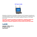 LXE VX-7 User manual