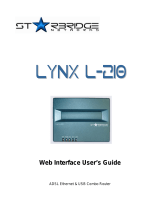 Lynx L-210 User manual