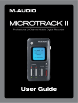 M-Audio MicroTrack 24/96 User manual