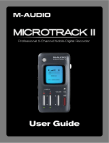 M-Audio MicroTrack II User manual