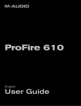 M-Audio Profire 610 Owner's manual