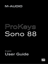 M-Audio SONO 88 User manual