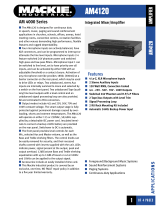 Mackie AM4120 User manual