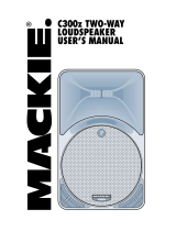 Mackie C300z User manual