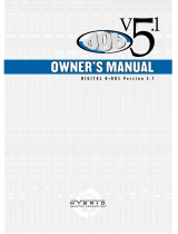 Mackie D8B v5.1 User manual