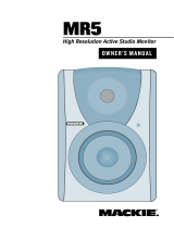 Mackie MR5 User manual