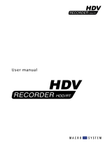 MacroSystem Digital VideoHDV Recorder HDD/RT