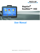 Magellan RoadMate 1400 - Automotive GPS Receiver User manual