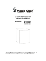 Magic Chef MCBR240B User manual