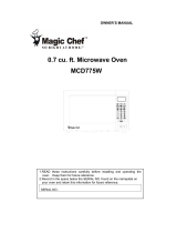 Magic Chef MCD775W User manual