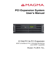 Magma PCI Expansion System P13RR-TEL User manual