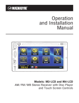 Magnadyne M3-LCD User manual