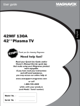 Philips 42MF230A User manual