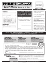 Magnavox COLOR TV 25 User manual