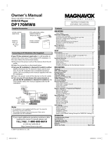 Magnavox DP170MW8 User manual