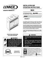 Lennox ELITE ME43BK SP User manual