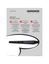Magnavox MDV437 User manual