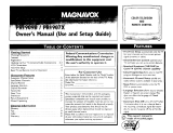 Magnavox PRI907X User manual