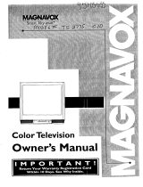 Magnavox TS 2775 User manual