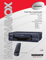 Magnavox VR400BMG User manual