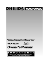 Magnavox VRX562AT99 User manual