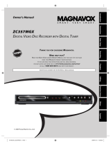 Magnavox ZC357MGX User manual